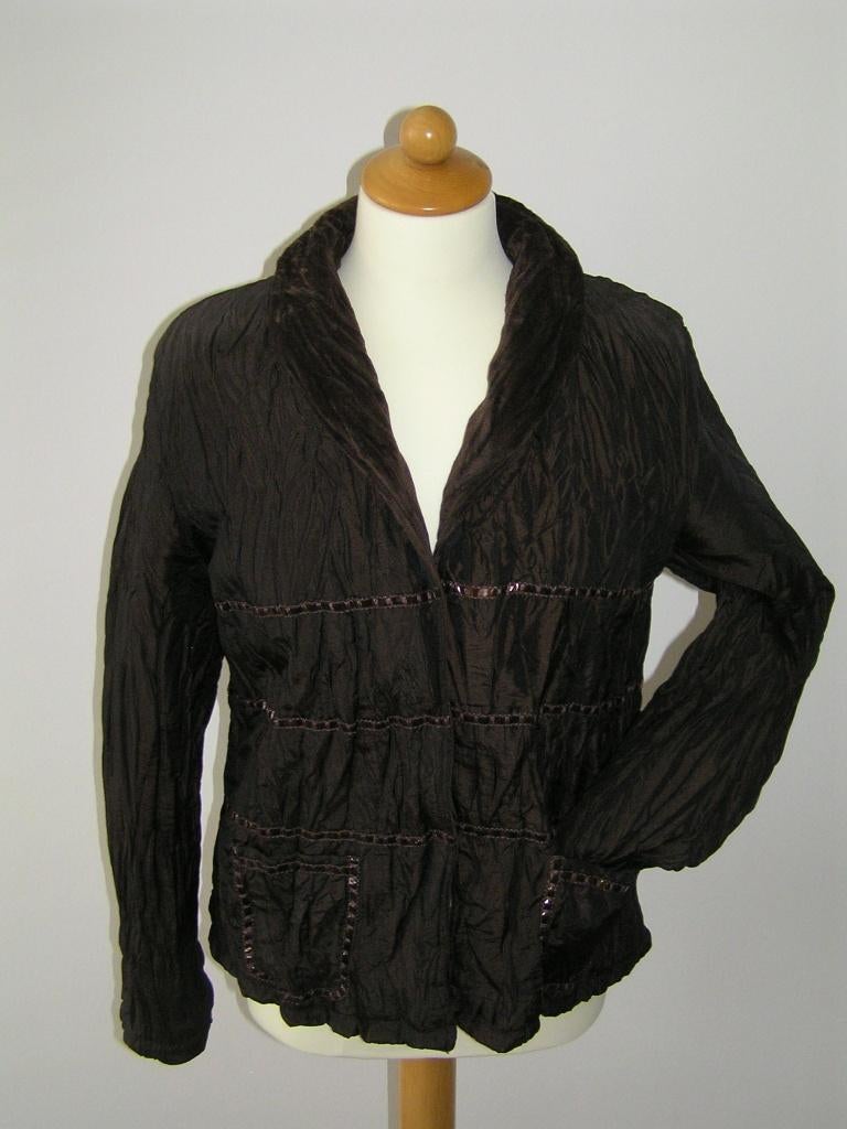 Mooi donker bruin Bandolera jasje maat 40., Kleding | Dames, Maat 38/40 (M), Bruin, Nieuw, Ophalen of Verzenden