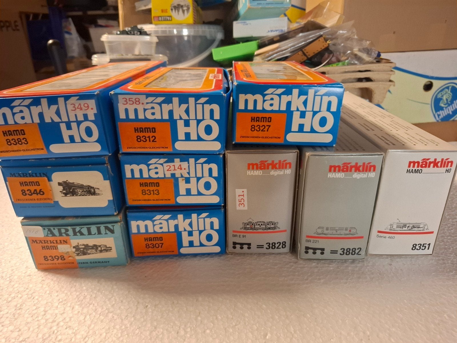 Div lege marklin hamo dozen, Hobby en Vrije tijd, Modeltreinen | H0, Wisselstroom, Gebruikt, Rails, Ophalen of Verzenden