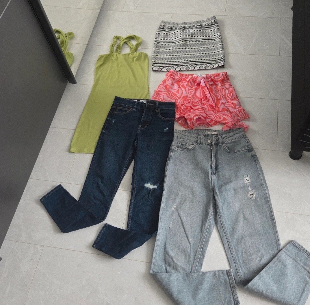Merk kledingpakket Maat XS: 9 Stuks, Ophalen of Verzenden, Zo goed als nieuw, Maat 34 (XS) of kleiner