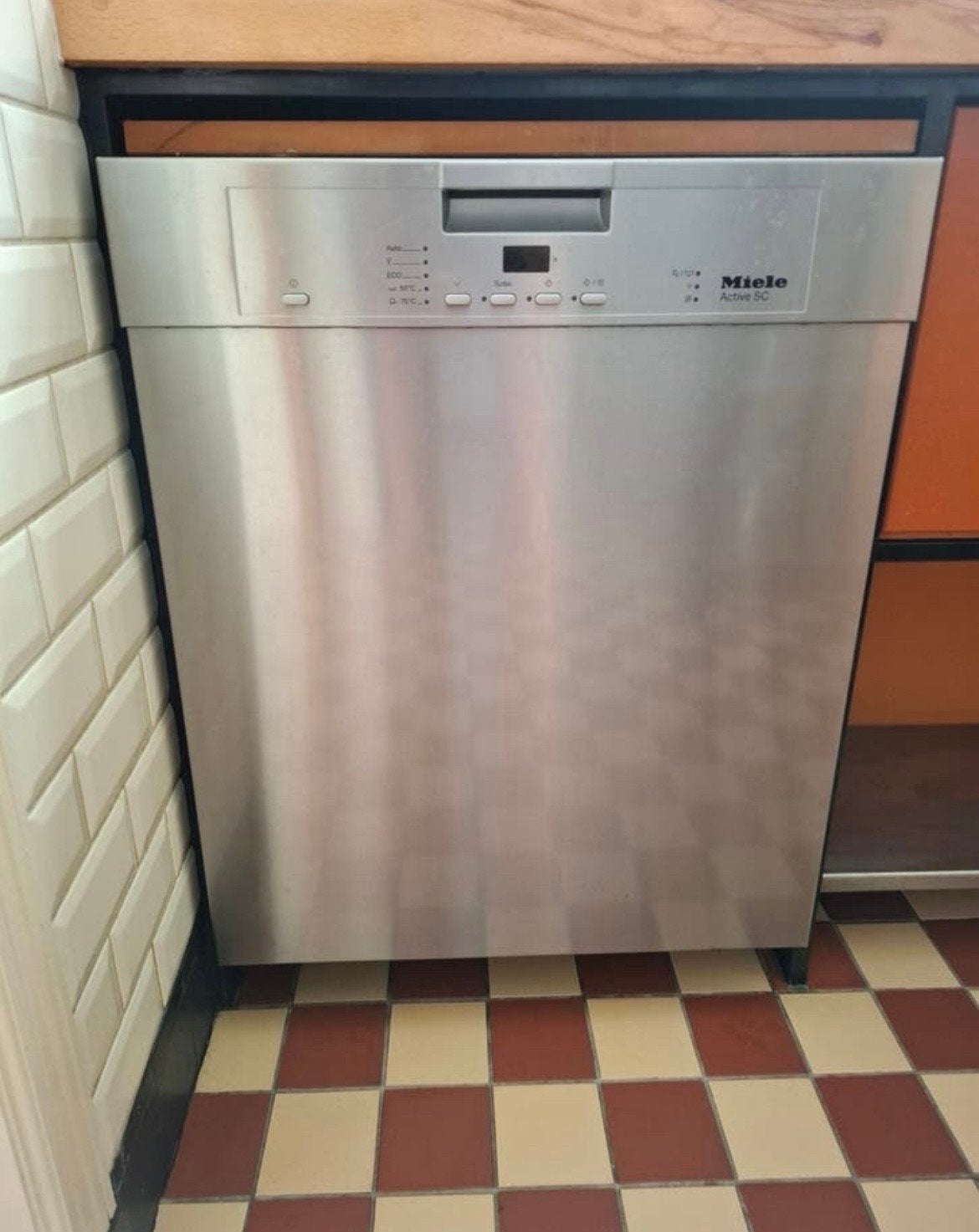 Miele G 4203 SCU Vaatwasser RVS - Inbouwmodel, Ophalen, Gebruikt, 60 cm of meer, Inbouw