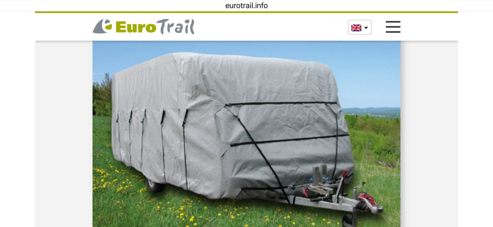 EuroTrail Caravanhoes ETCC0031 - 600-650 cm, Ophalen, Zo goed als nieuw