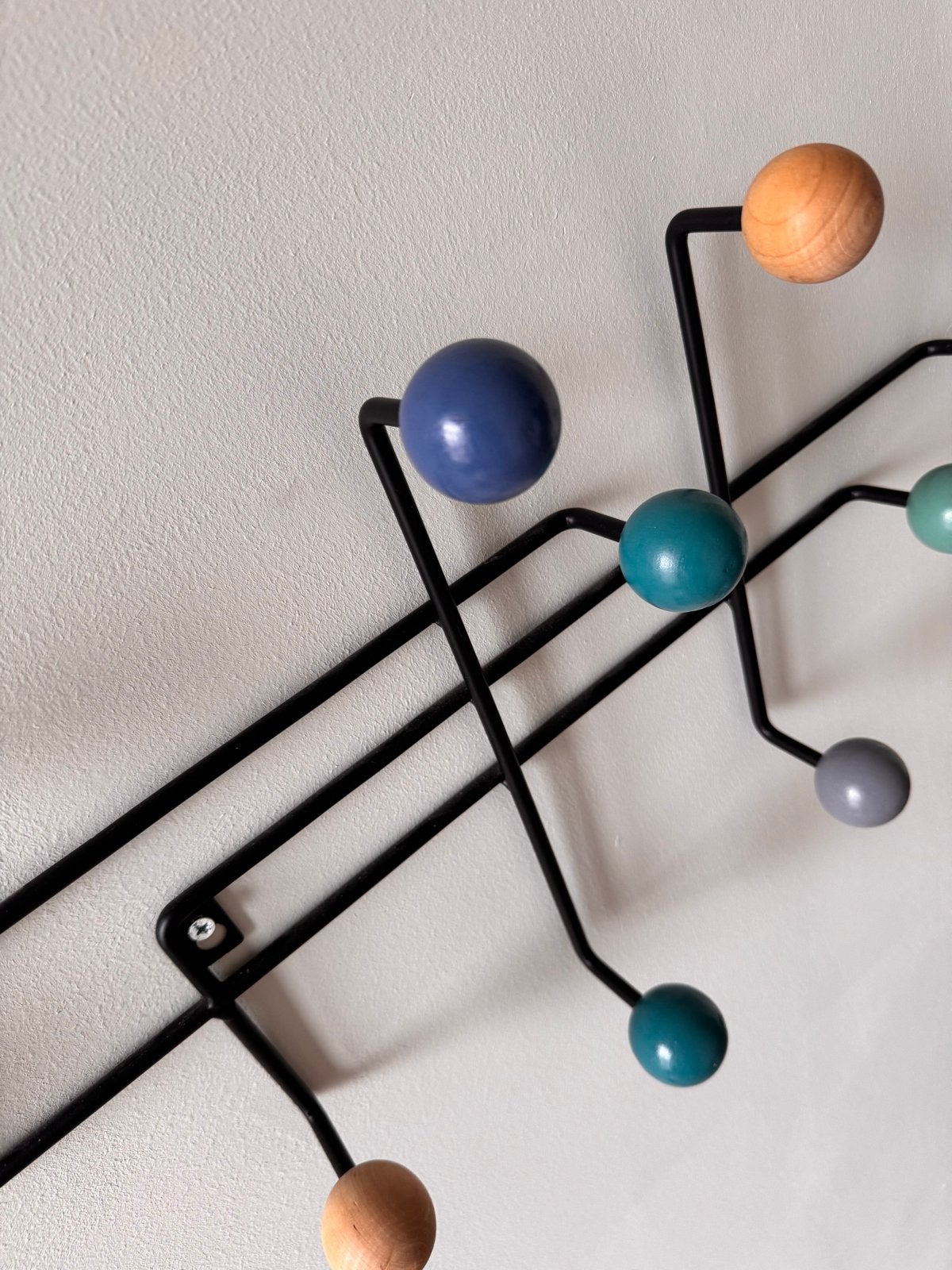 Eames Hang-It-All geïnspireerd model kapstok, Huis en Inrichting, Woonaccessoires | Kapstokken, Zo goed als nieuw, Minder dan 100 cm