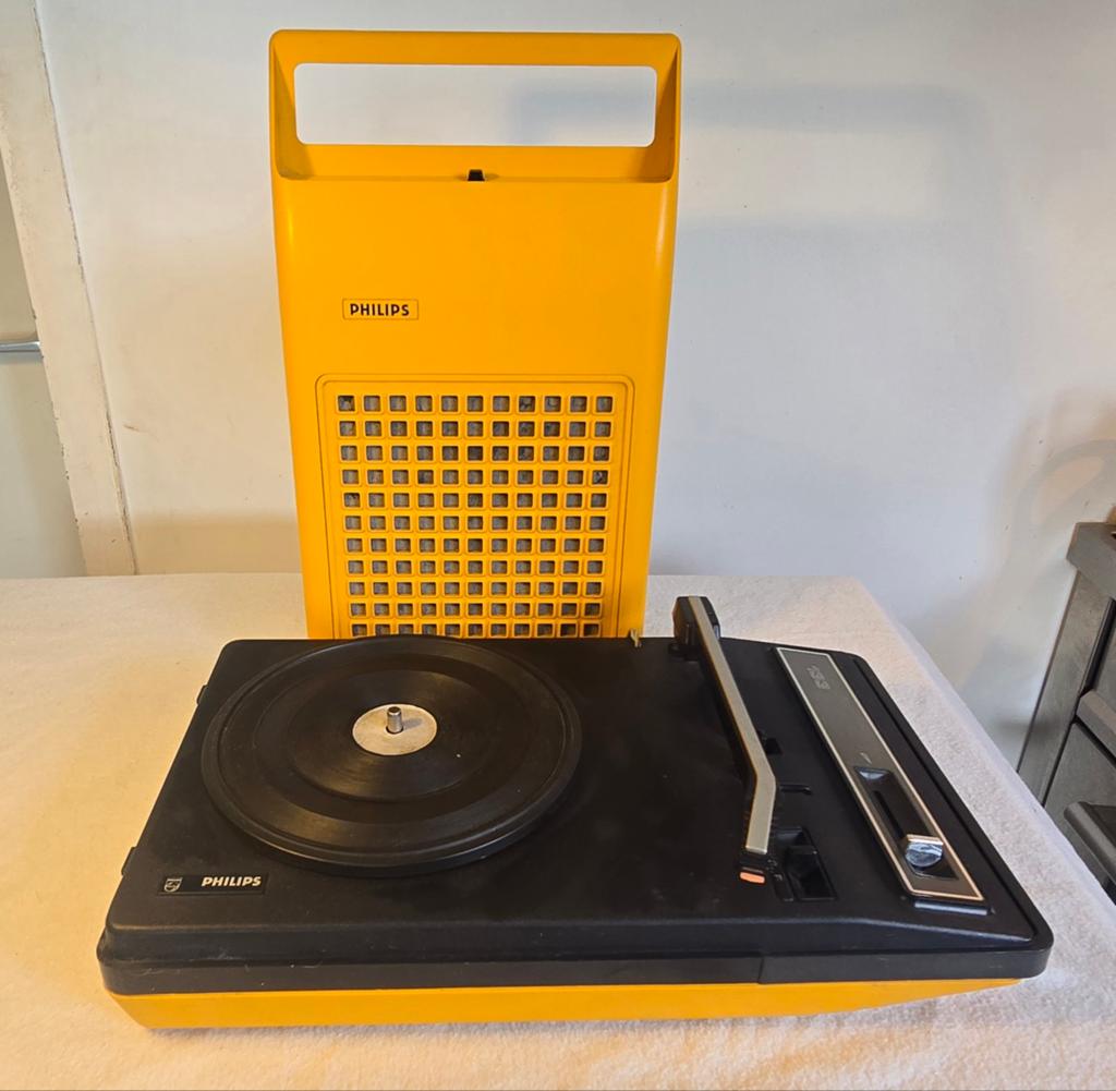 Philips 23GF133 vintage platenspeler in goed werkende staat!, Ophalen of Verzenden, Philips