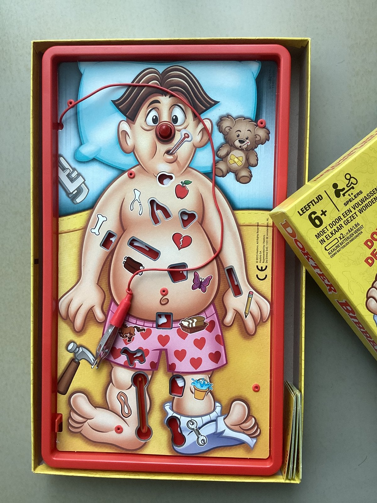 Dokter Bibber van hasbro, Ophalen of Verzenden, Zo goed als nieuw