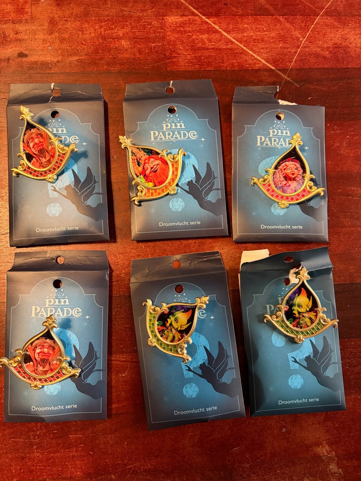 Efteling Droomvlucht Pins (dubbel) - Ruilen, Verzamelen, Ophalen of Verzenden, Zo goed als nieuw, Overige typen