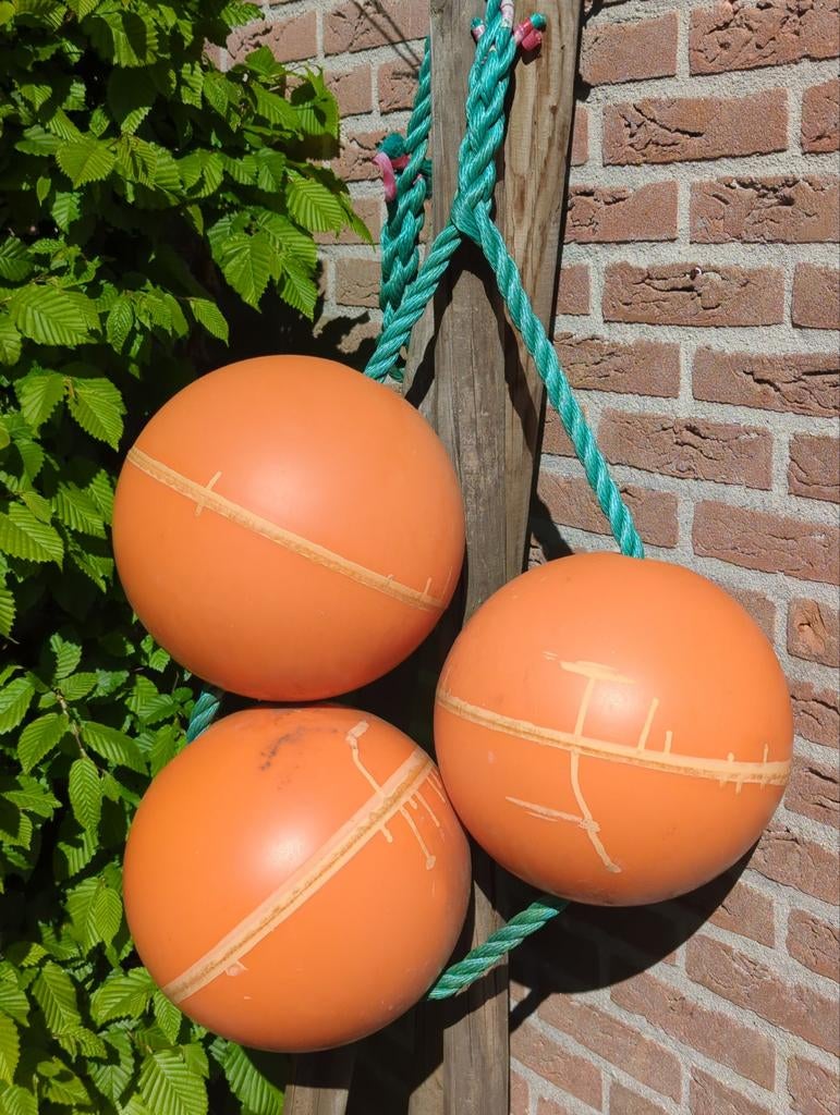 Set van 3 Drijvers/Stootkussens - 35 cm diameter, Ophalen of Verzenden, Gebruikt, Overige typen
