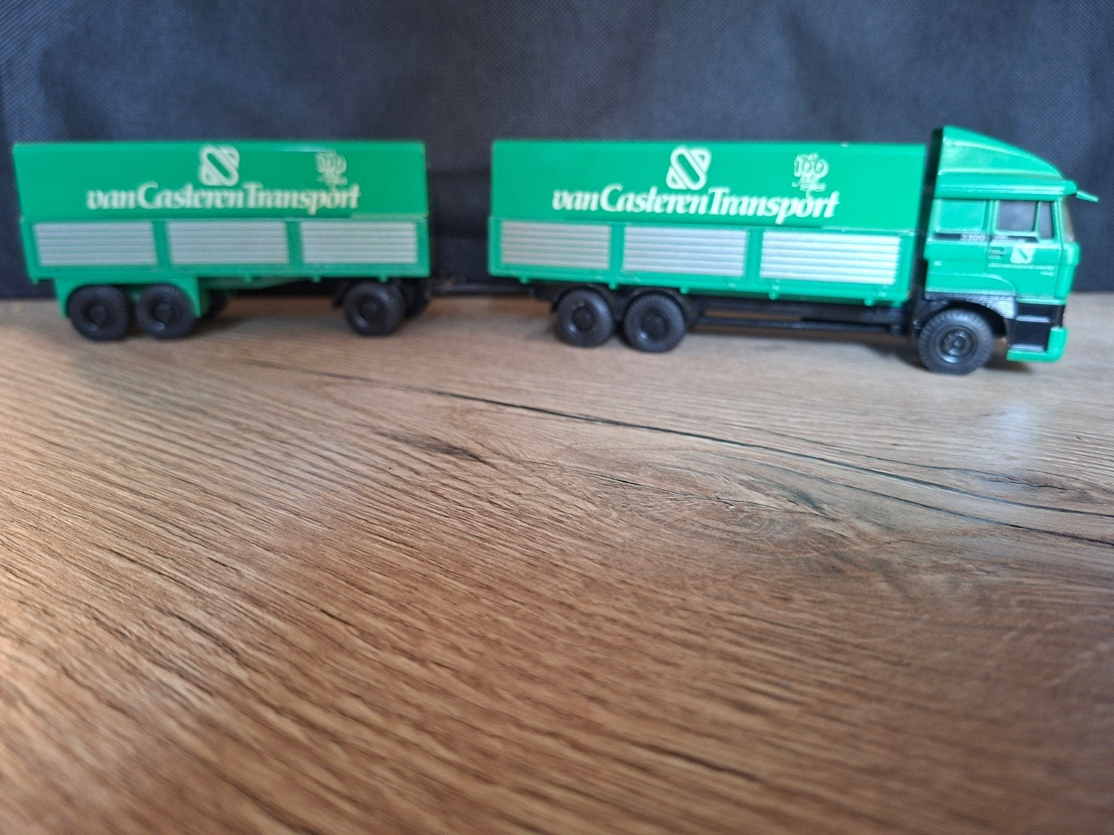 Lion Car vrachtwagen met aanhanger Van Casteren Transport, Ophalen of Verzenden, Gebruikt