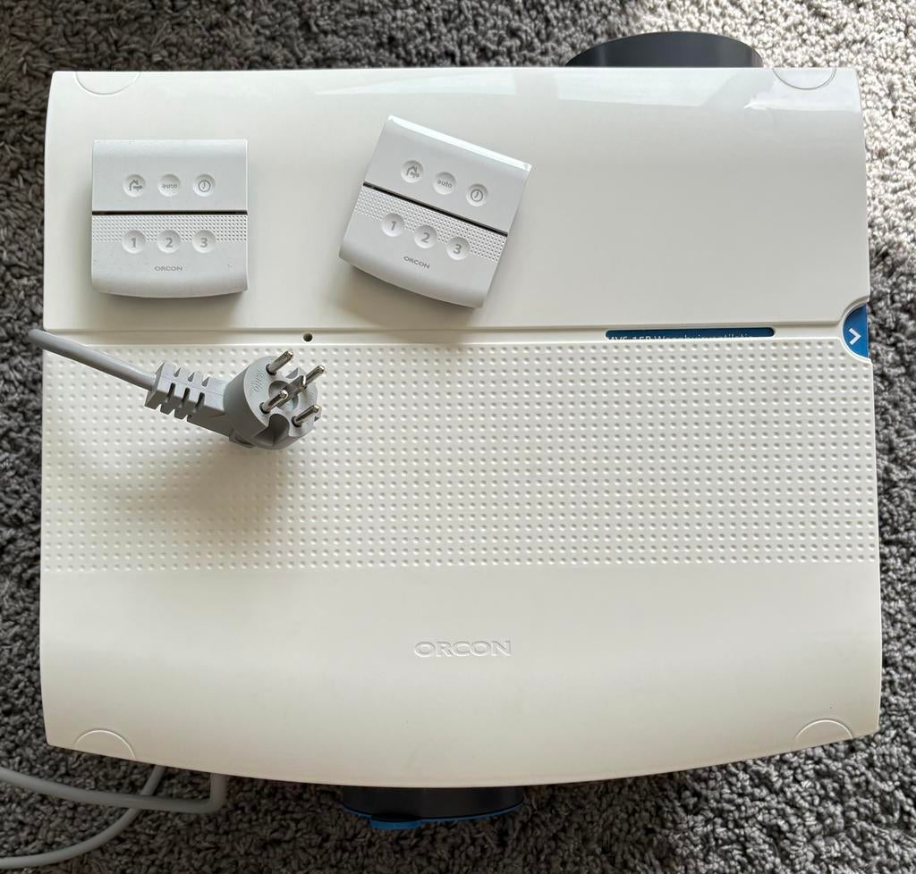 OrconVentilatie MVS 15RHP – 2023 – met 2 Bedieningseenheden, Ophalen, Zo goed als nieuw, Afzuiger