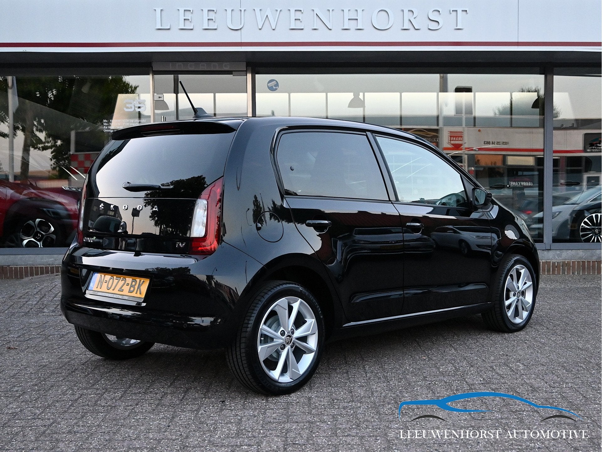 Skoda Citigo e-iV EV Style SOH 94.7%, UNIEKE kilometerstand,, Auto's, 83 pk, Stof, Zwart, Citigo