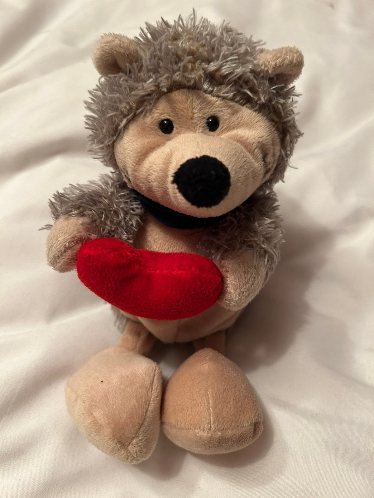 Schattige Knuffel Egel met Hart, Ophalen of Verzenden, Zo goed als nieuw, Overige typen
