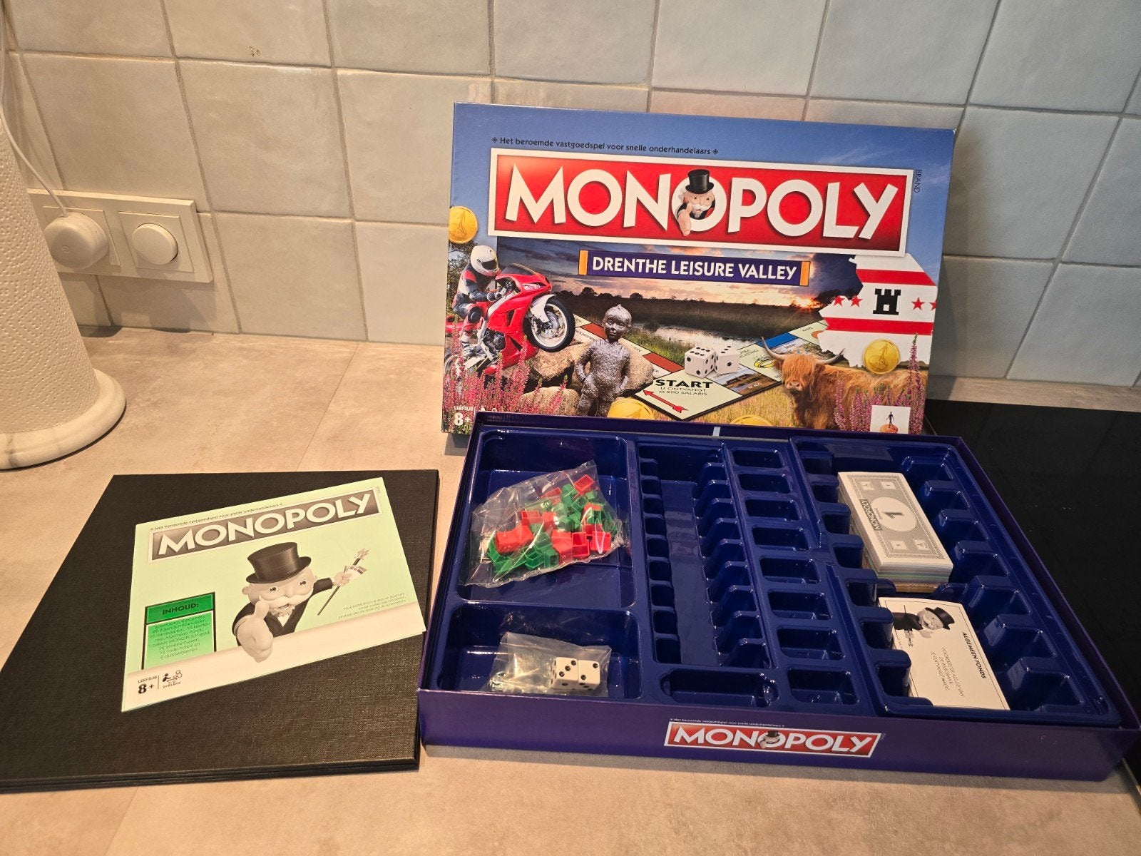 Monopoly Drenthe Leisure Valley - Nieuwstaat, Hobby en Vrije tijd, Gezelschapsspellen | Bordspellen, Nieuw, Drie of vier spelers