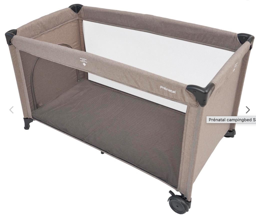 Campingbed en matras nieuw, Kinderen en Baby's, Kinderkamer | Bedden, Ophalen, Nieuw, Minder dan 140 cm, Matras