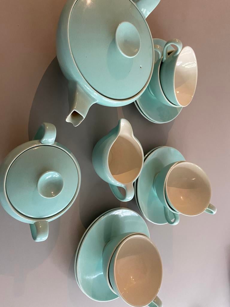 Goedewaagen thee servies, Ophalen