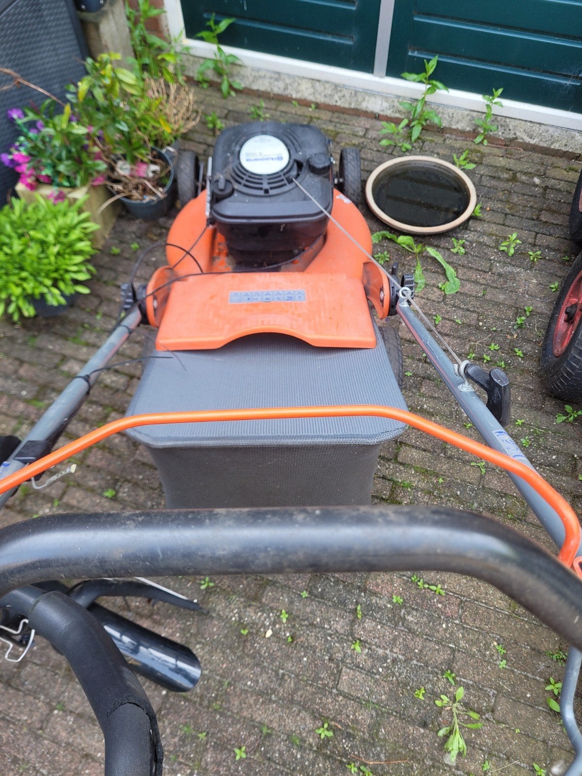 Husqvarna grasmaaier, Tuin en Terras, Grasmaaiers, Ophalen of Verzenden, Gebruikt