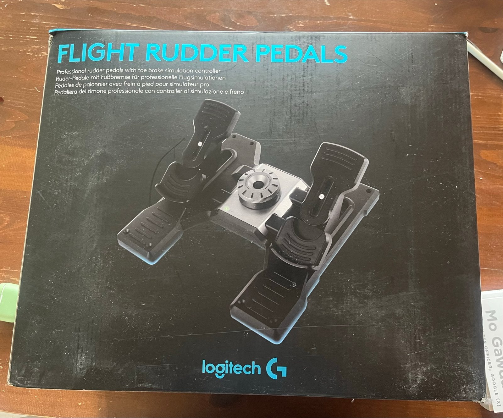 Logitech G Flight Rudder Pedals, Ophalen, Overige merken, Zo goed als nieuw