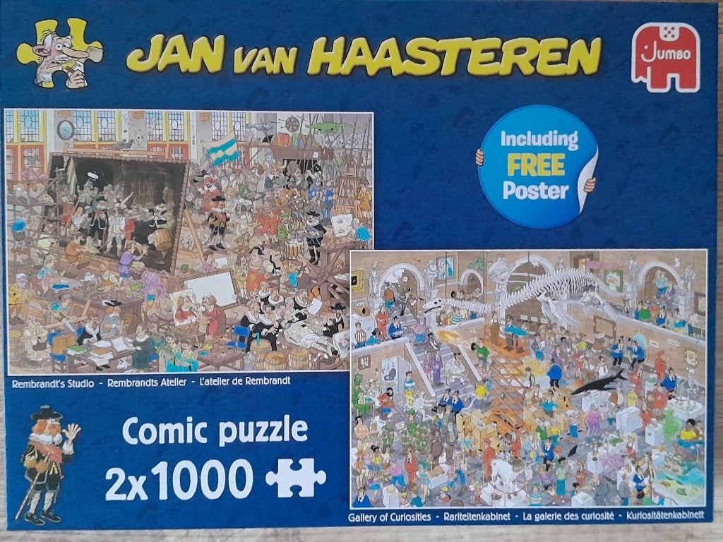 Puzzel van Haasteren, Ophalen of Verzenden, 500 t/m 1500 stukjes, Zo goed als nieuw, Legpuzzel