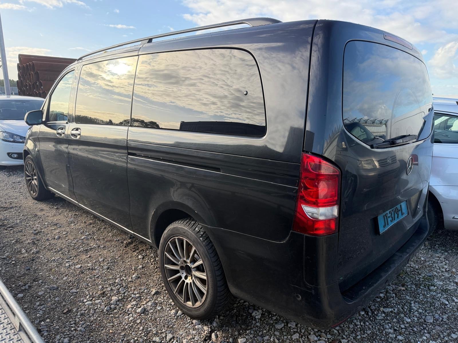Mercedes-Benz Vito Tourer 114 BlueTEC Pro Extra Lang | 2016, Automaat, Gebruikt, 2000 kg, Zwart