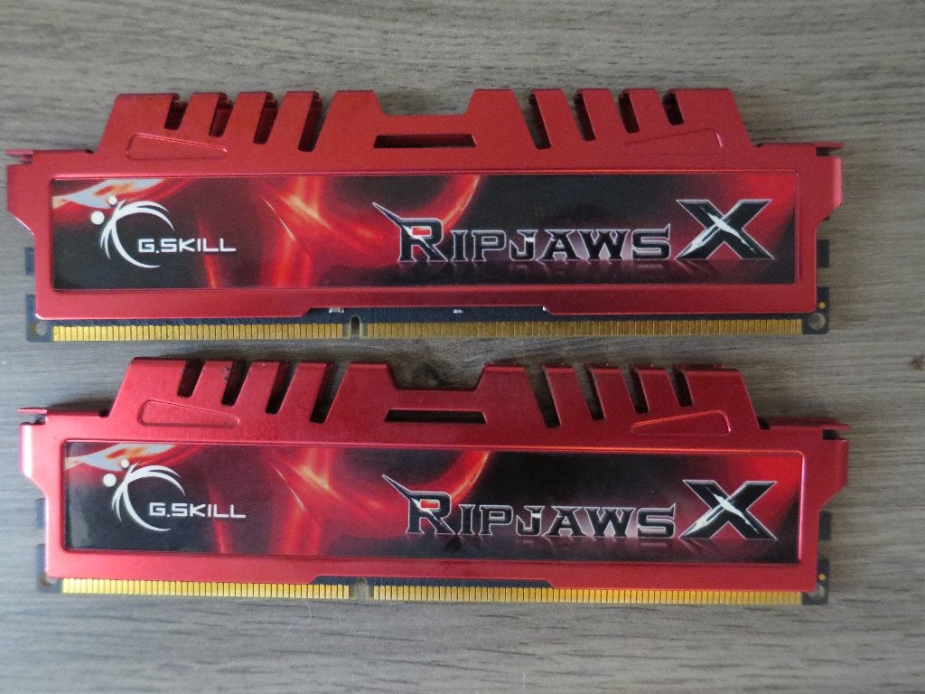 G.Skill Ripjaws X 16GB DDR3-1600 MHz CL10 RAM (2x 8GB Kit), Computers en Software, RAM geheugen, DDR3, Ophalen of Verzenden, Zo goed als nieuw