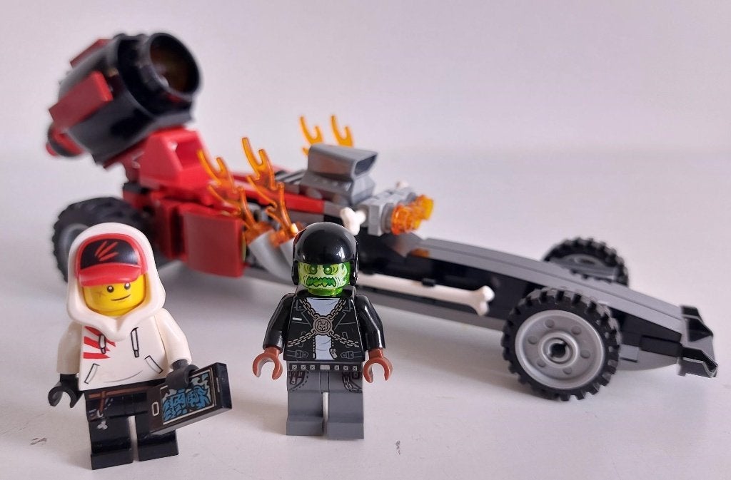Lego Hidden Side - 40408 - Drag Racer, compleet, Compleet, Overige thema's, Lego, Ophalen of Verzenden