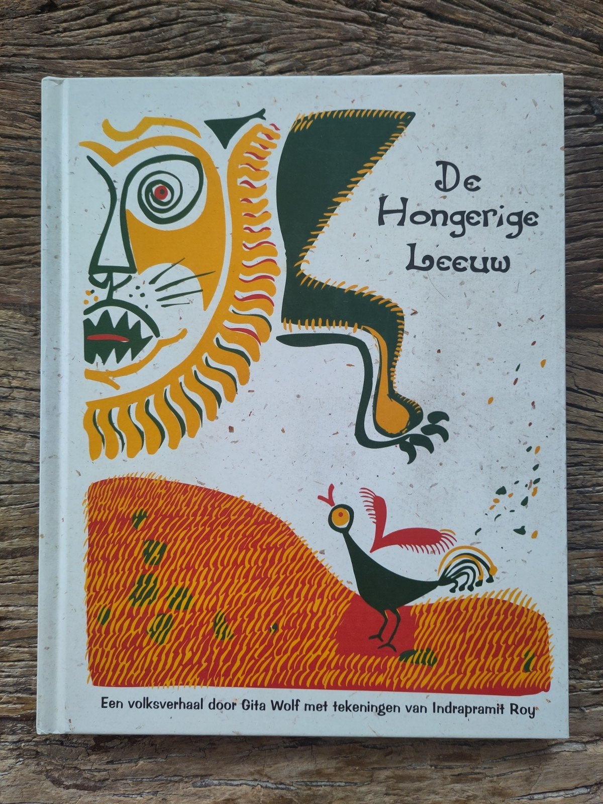Boek De Hongerige Leeuw - Gita Wolf, Ophalen of Verzenden, Nieuw, Gita Wolf, Prentenboek