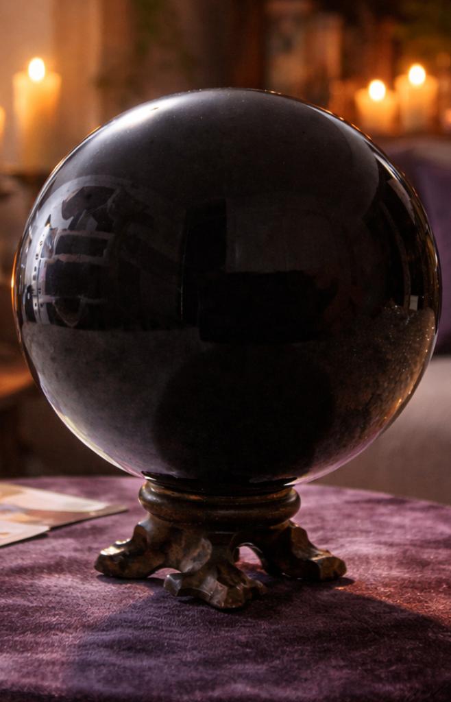Prachtige grote obsidiaan bol 10cm uit Brazilië, bescherming, Ophalen of Verzenden, Overige typen