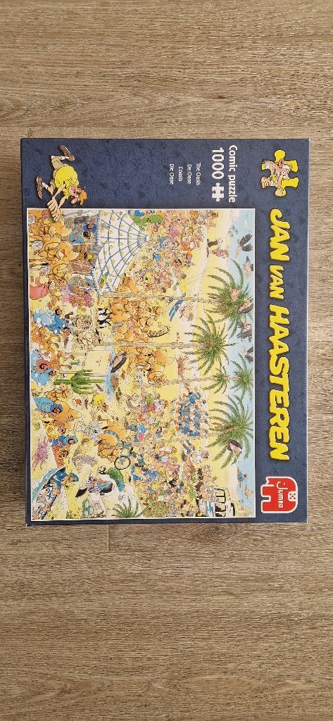 Jan van Haasteren de Oase, Ophalen of Verzenden, 500 t/m 1500 stukjes, Zo goed als nieuw, Legpuzzel