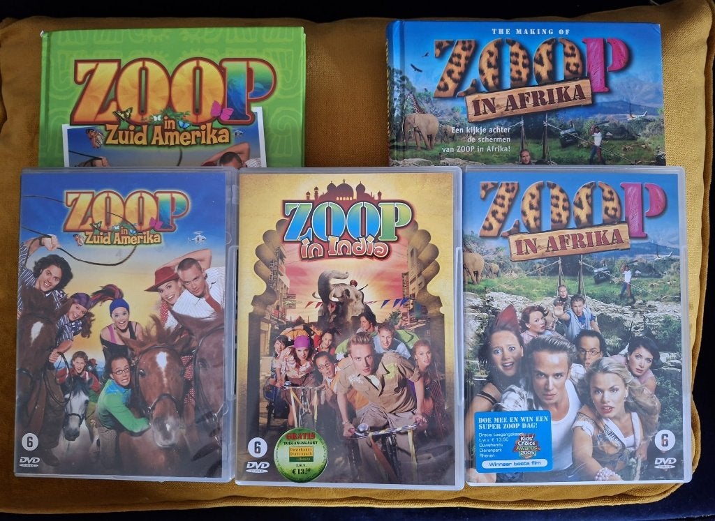 Zoop boeken en dvd bioscoop film, Alle leeftijden, Ophalen of Verzenden, Zo goed als nieuw