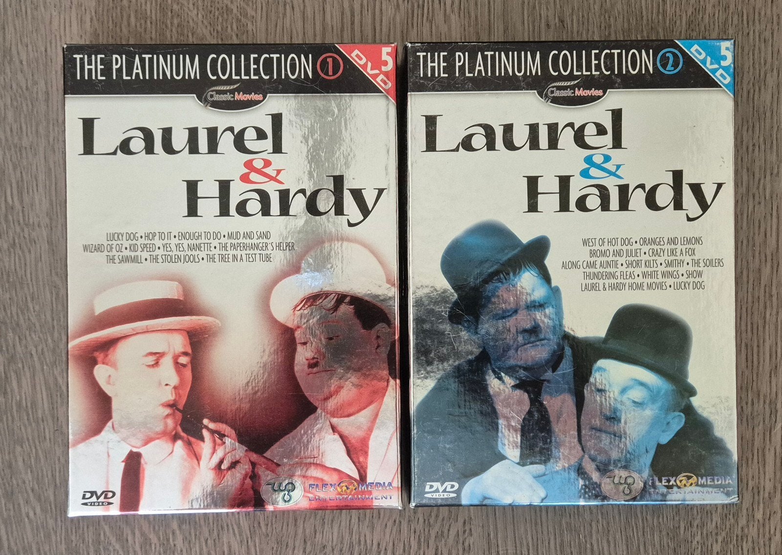 Laurel & Hardy Platinum Collectie - 10 DVD Boxset, Alle leeftijden, Ophalen of Verzenden, Zo goed als nieuw