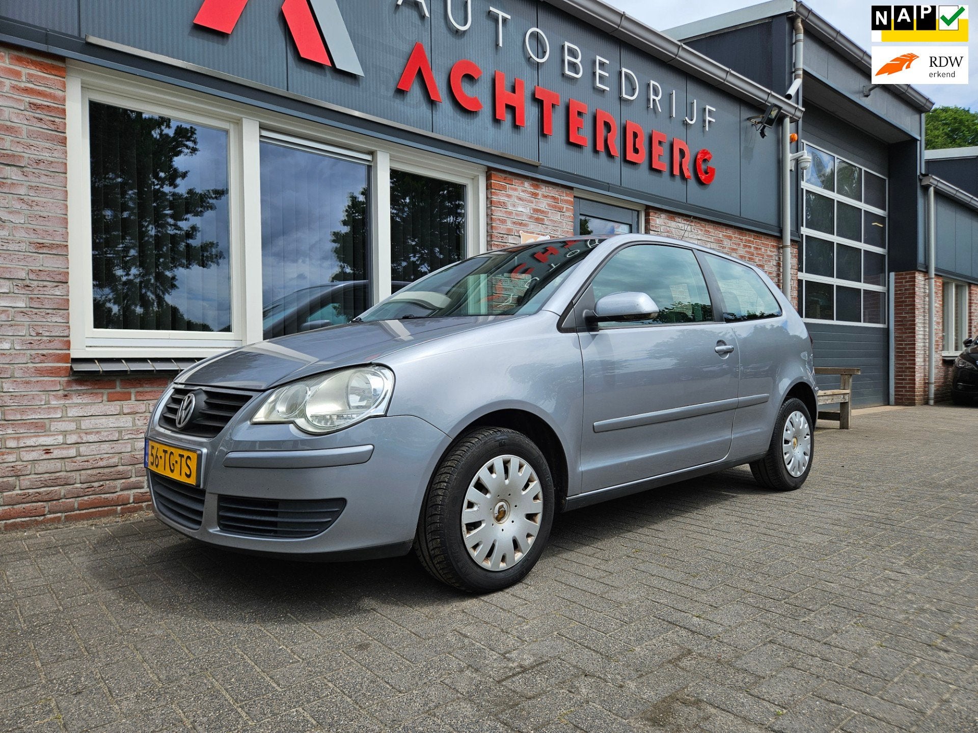 Volkswagen Polo 1.4-16V Optive Automaat! Airco! NAP! Leuke A, 4 cilinders, Bedrijf, 1033 kg, Euro 4