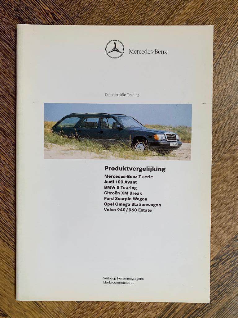 Product-vergelijking Mercedes-Benz TE S124 concurrentie 1992, Nieuw, Mercedes-Benz, Mercedes, Ophalen of Verzenden