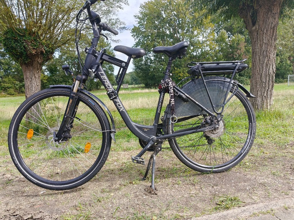 Leader Fox elektrische fiets - accu defect, recent onderhoud, Ophalen, Gebruikt, Minder dan 30 km per accu, Overige merken