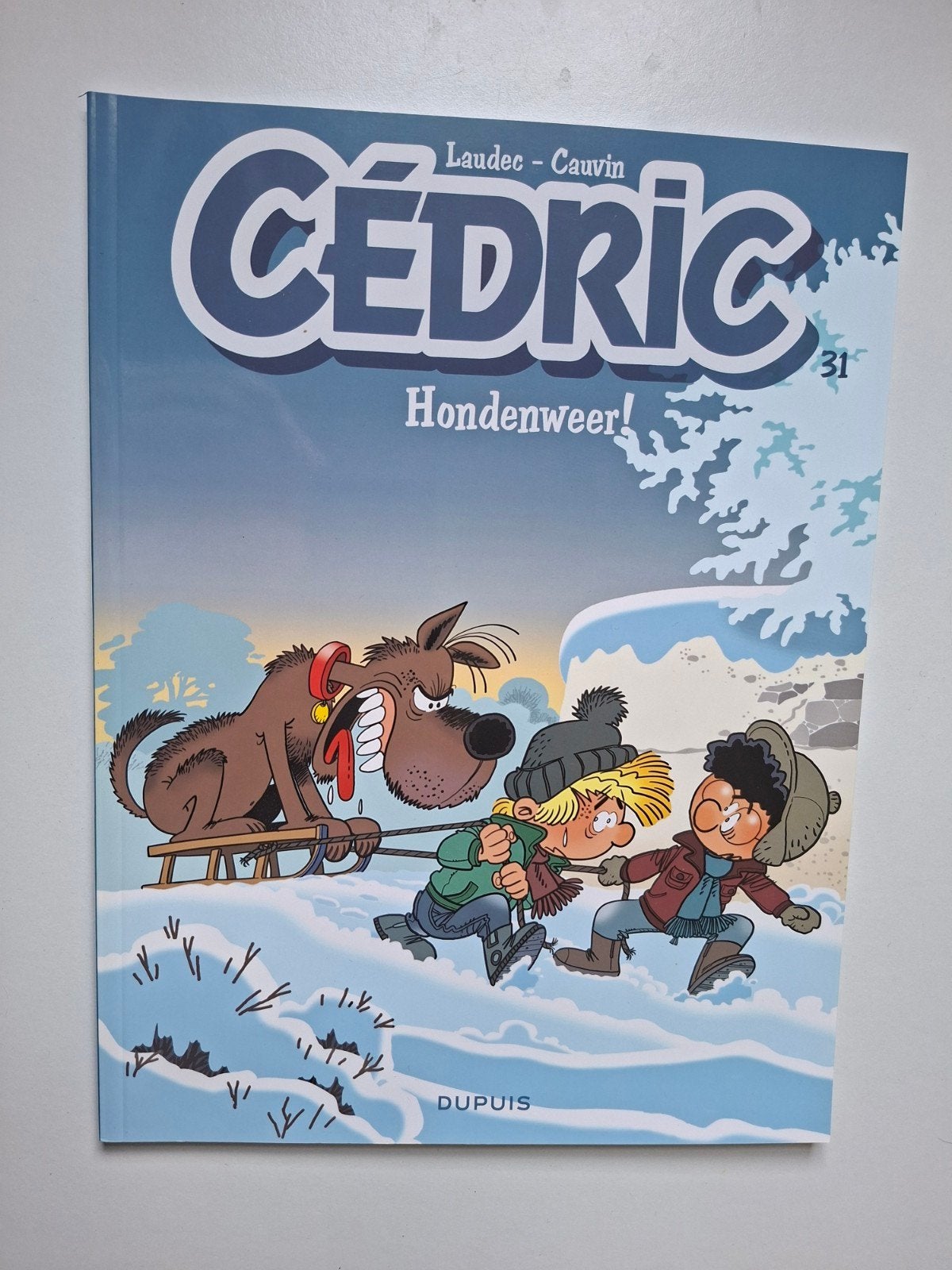 Cedric 31: Hondenweer! Zeer gezocht, Eén stripboek, Ophalen of Verzenden, Zo goed als nieuw, Laudec - Cauvin