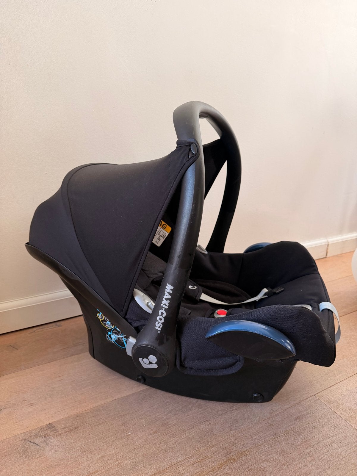 Maxi-Cosi CabrioFix autostoel 0-13 kg, Ophalen, Autogordel of Isofix, Gebruikt, Zijbescherming