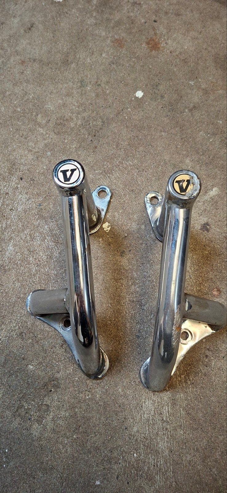 Valbeugels voor VMax - Chroom, gebruikt, Ophalen of Verzenden, Gebruikt