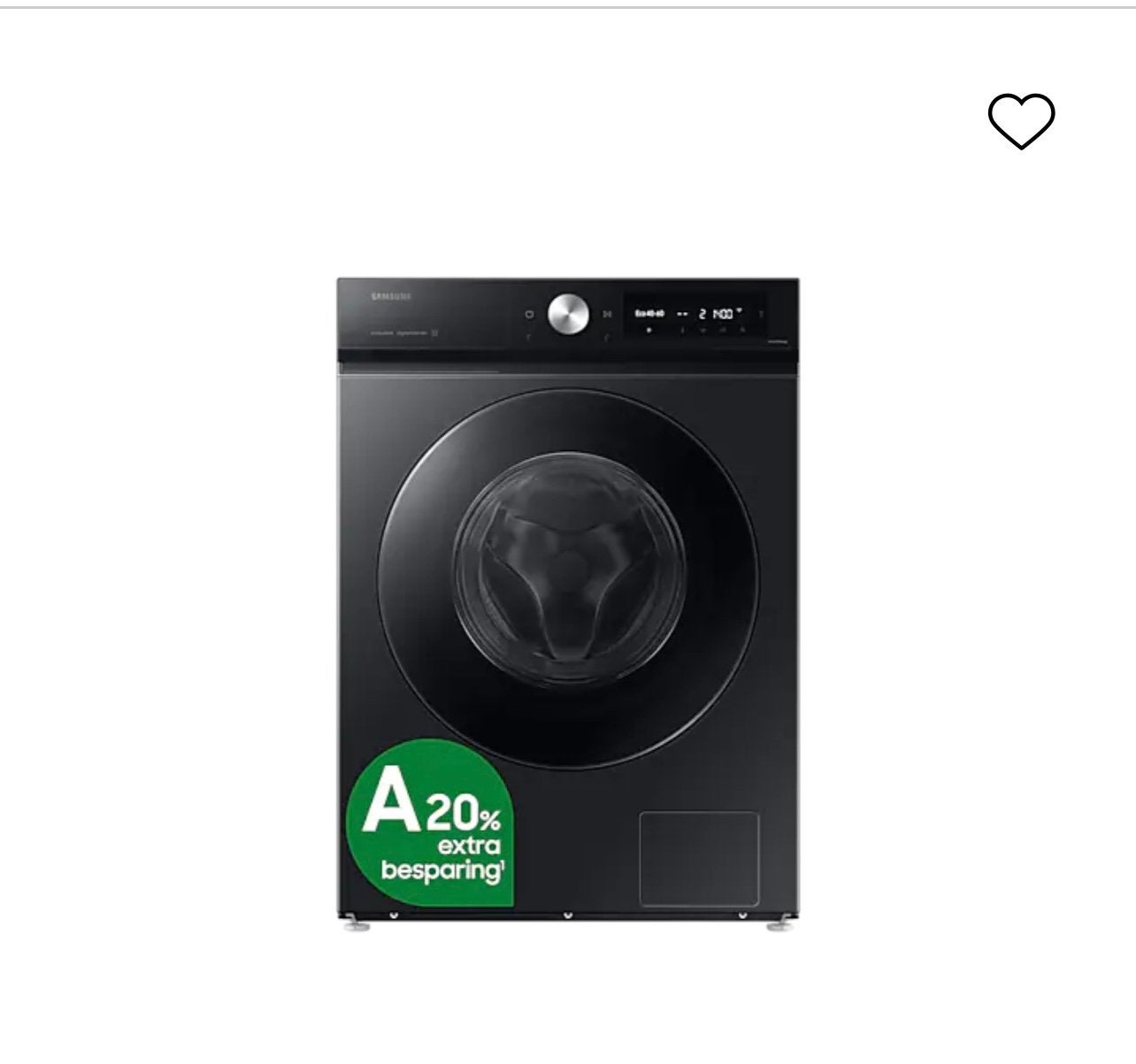 Samsung Bespoke AI Wasmachine SuperSpeed 7000-serie 9kg, Witgoed en Apparatuur, Wasmachines, Ophalen, 1200 tot 1600 toeren, 8 tot 10 kg