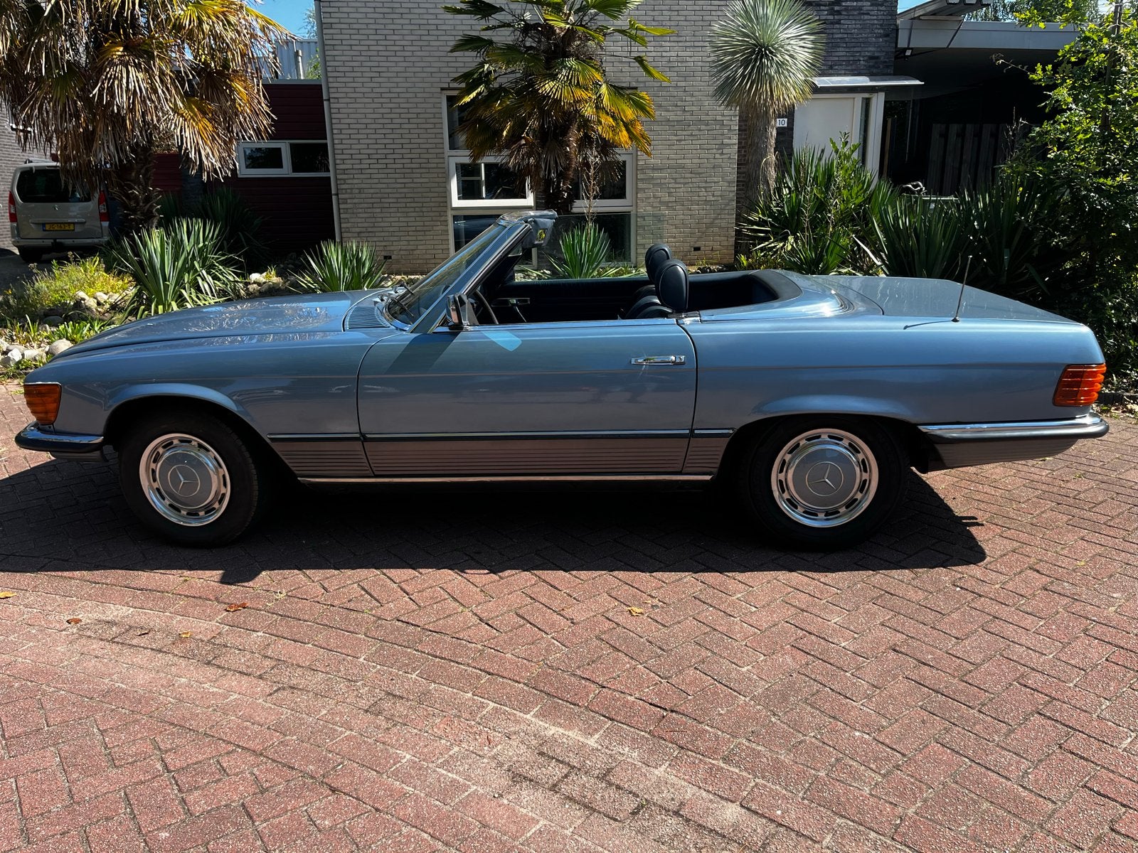 Mercedes-Benz 280 SL 1981 Blauw, Auto's, Automaat, Achterwielaandrijving, 2745 cc, Cabriolet