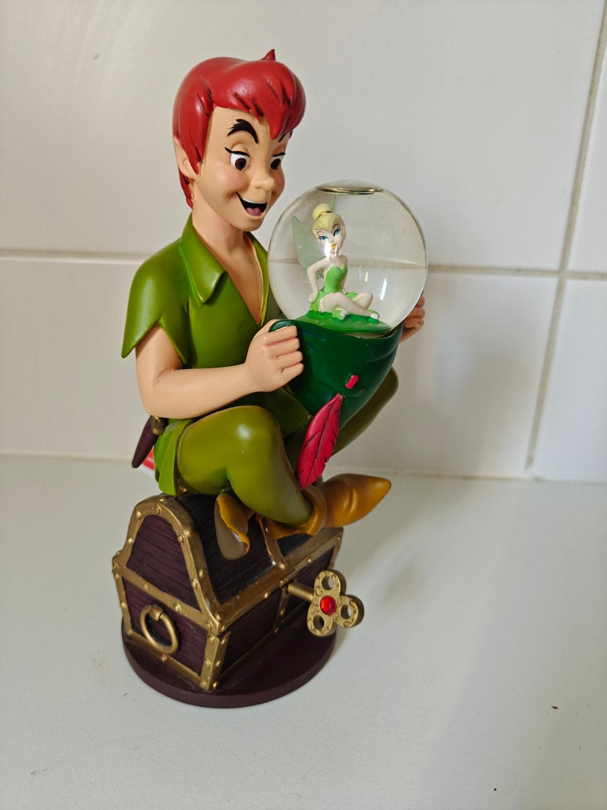 Peter pan, Ophalen, Peter Pan of Pinokkio, Zo goed als nieuw, Beeldje of Figuurtje
