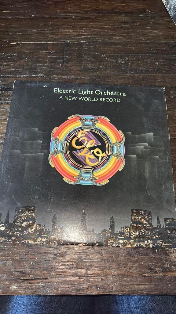 ELO - a new world record LP, Cd's en Dvd's, Vinyl | Rock, Ophalen of Verzenden, Zo goed als nieuw, 12 inch, Poprock