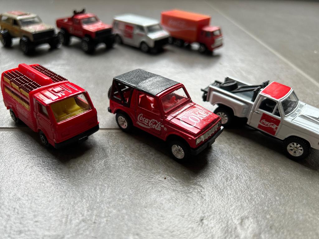 Verzameling coca cola auto’s, Ophalen of Verzenden, Gebruikt, Overige typen