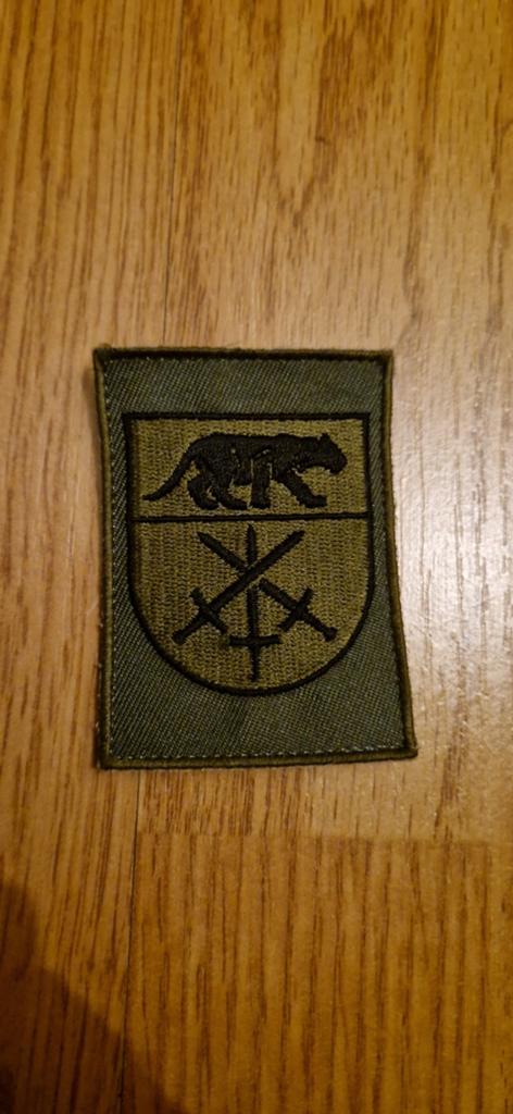 Landmacht embleem veva, Ophalen of Verzenden, Landmacht, Nederland, Embleem of Badge