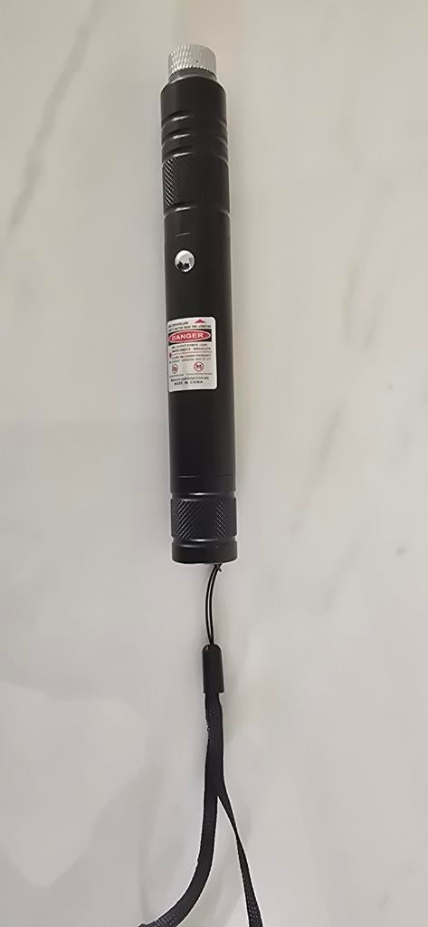 Krachtige Laser Zaklamp met Patroonprojectie, Ophalen of Verzenden, Nieuw, Batterij
