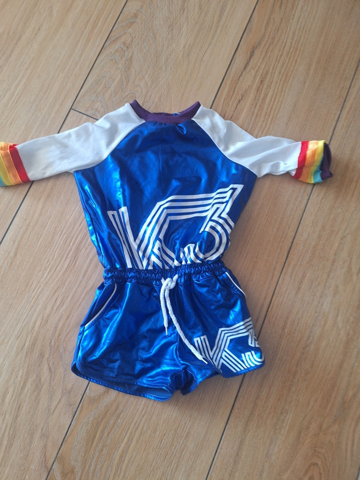 K3 Studio 100 jumpsuit maat 98/104, Ophalen, Gebruikt, Studio 100, Meisje