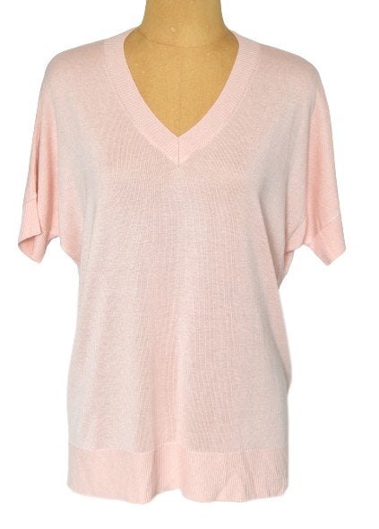 Max & Moi truitje, viscose top, zalm/roze, Mt. M, Maat 38/40 (M), Max & Moi, Verzenden, Zo goed als nieuw