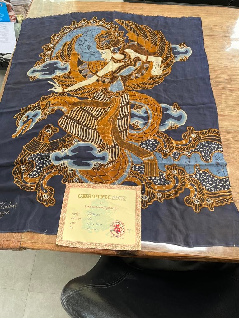Batik doek Ramayana met certificaat, Ophalen of Verzenden