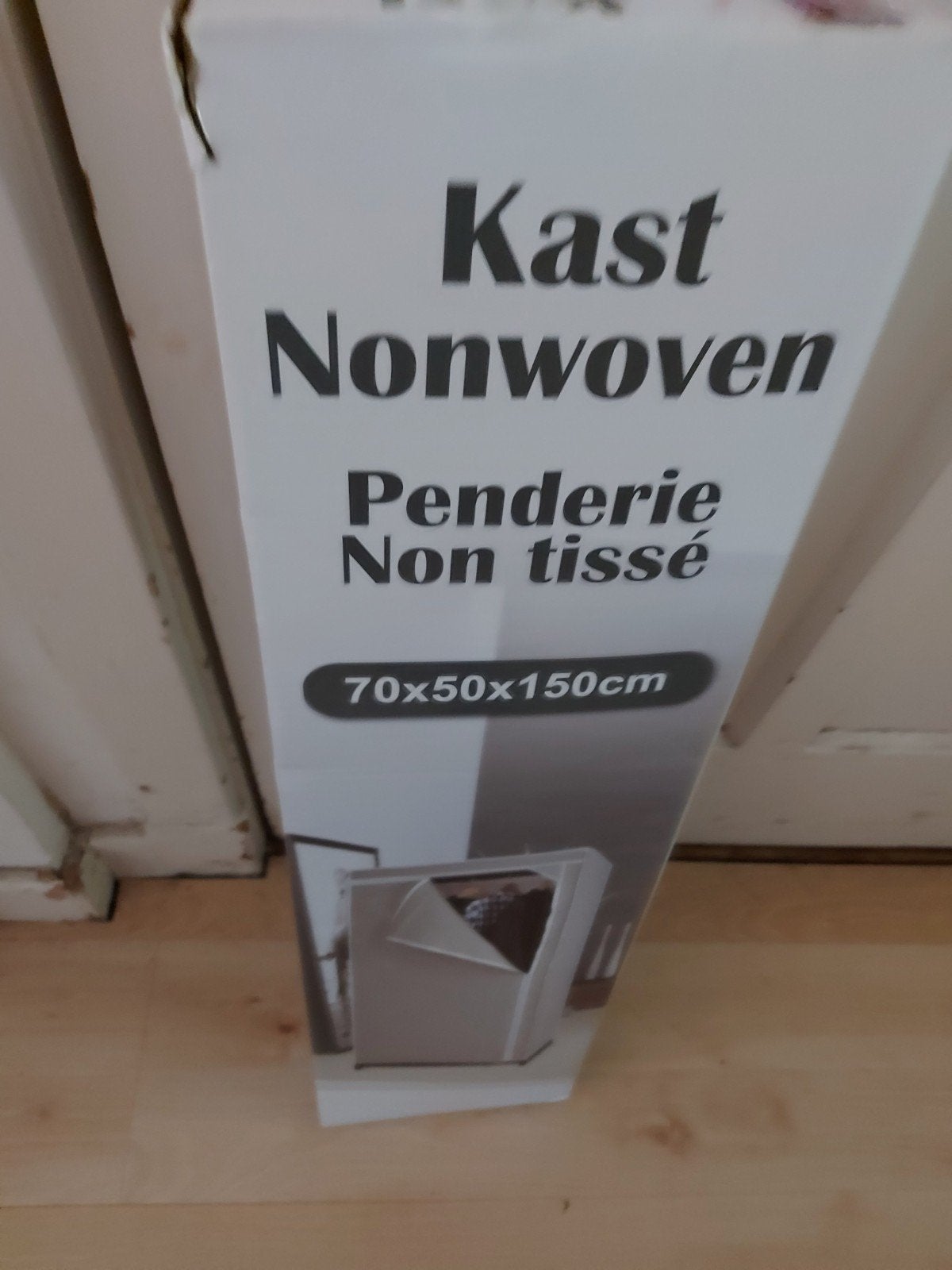 Met rits afluitbare kast voor 70x50x150cm, Huis en Inrichting, Kasten | Kledingkasten, 200 cm of meer, Nieuw, Metaal, 25 tot 50 cm