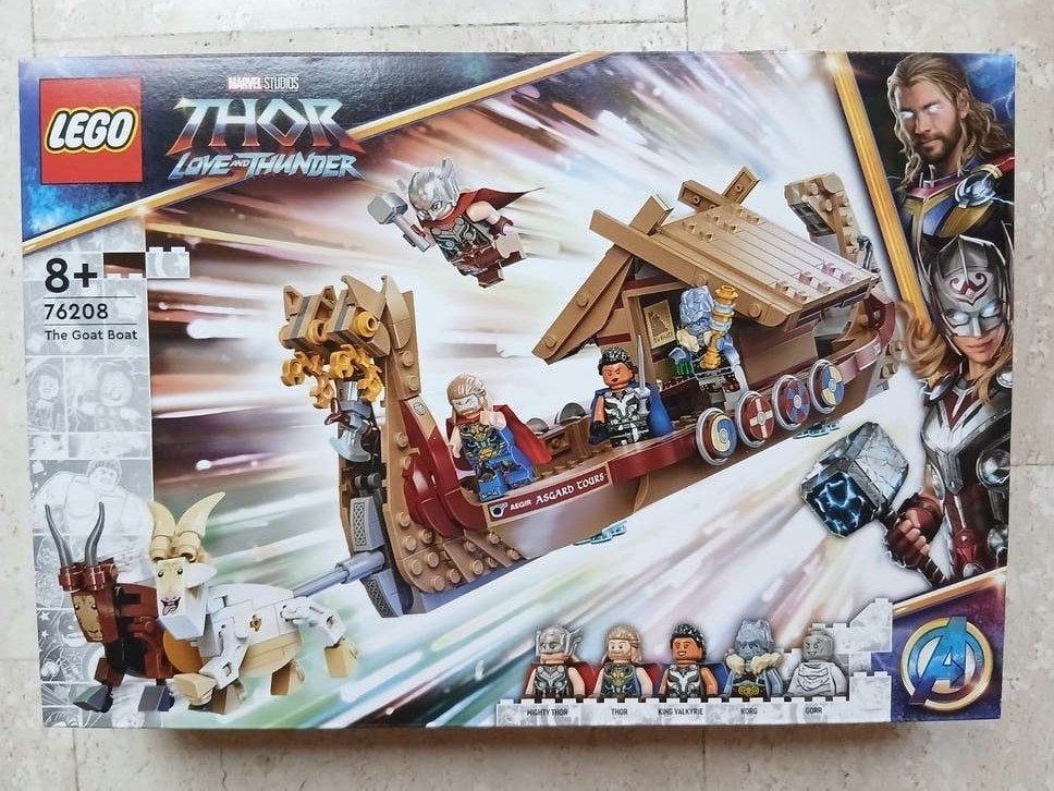 LEGO Marvel Thor Love and Thunder The Goat Boat 76208, Ophalen of Verzenden, Nieuw