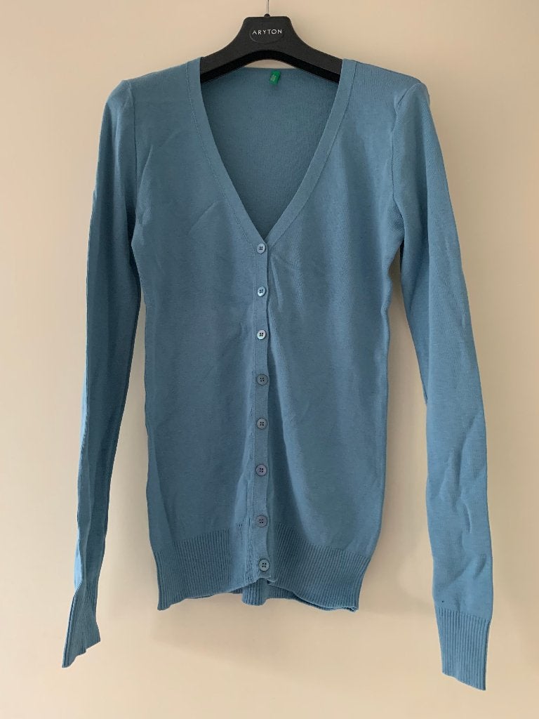 Benetton trui, Kleding | Dames, Blauw, Benetton, Ophalen of Verzenden, Zo goed als nieuw
