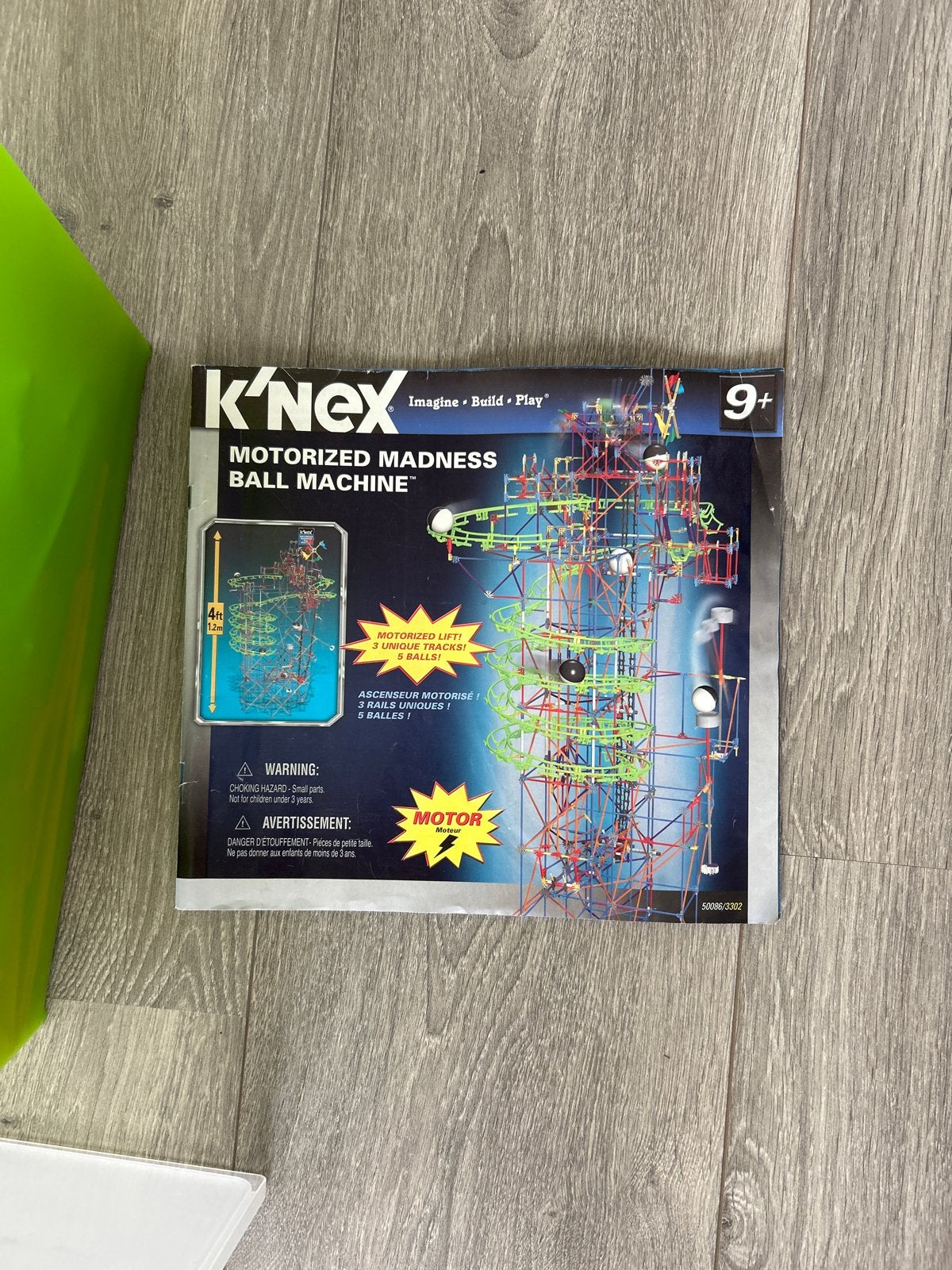 K'nex Motorized Madness Ball Machine - Incompleet, Kinderen en Baby's, Speelgoed | Bouwstenen, Ophalen, Gebruikt, K'nex