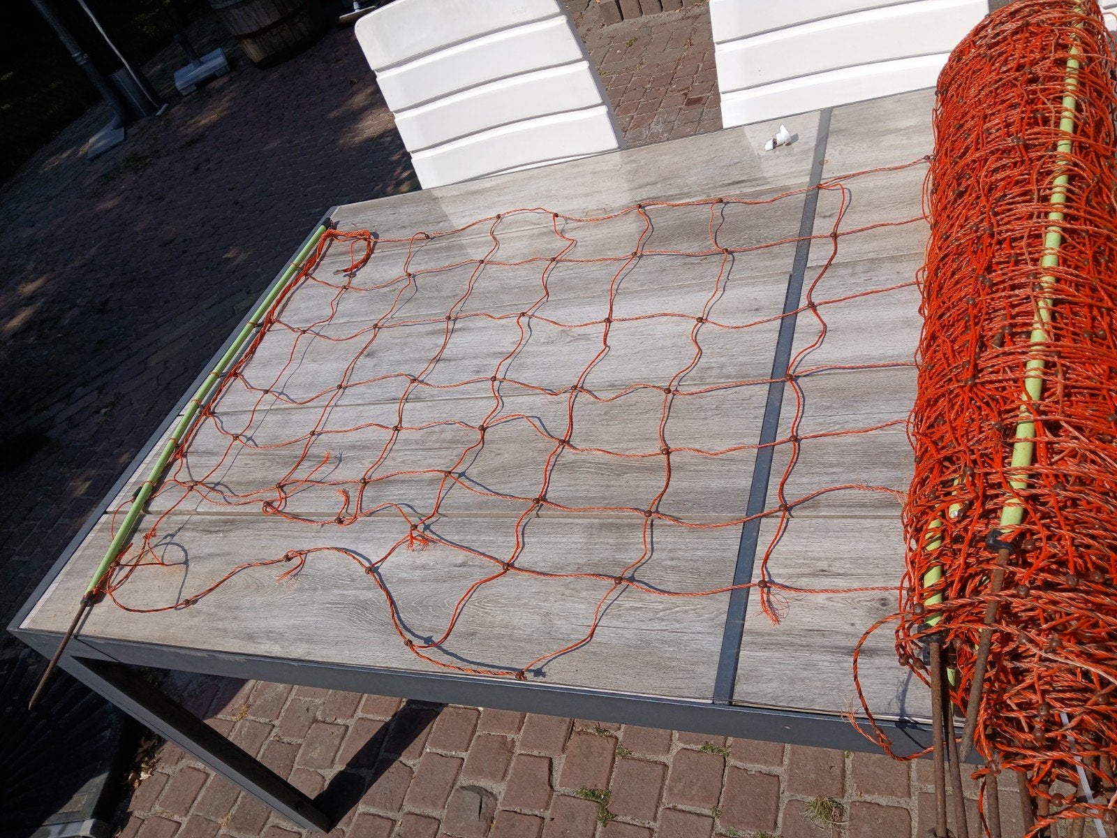 Elektrische afrastering en toebehoren, Ophalen