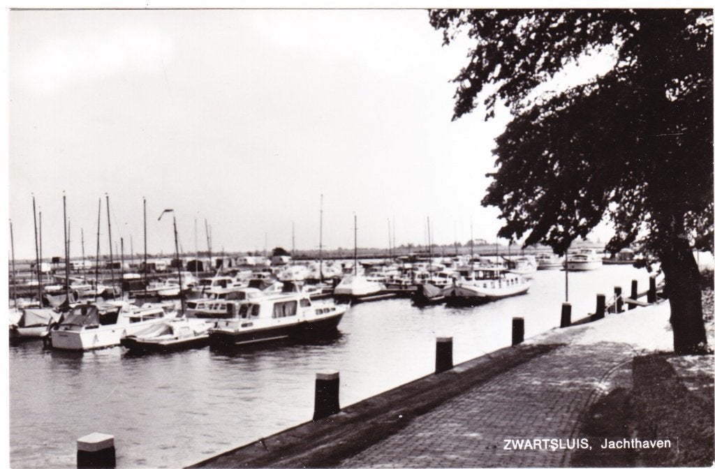 Zwartsluis - Jachthaven, Verzenden, 1960 tot 1980, Ongelopen, Overijssel